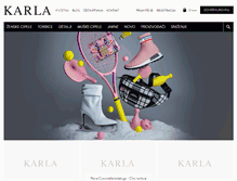 Tablet Screenshot of karla.hr
